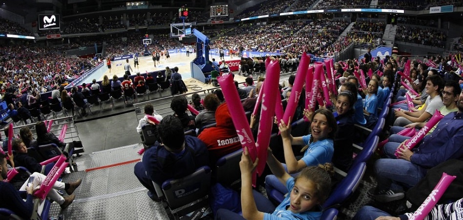 Movistar Estudiantes bate el récord de asistencia en baloncesto femenino